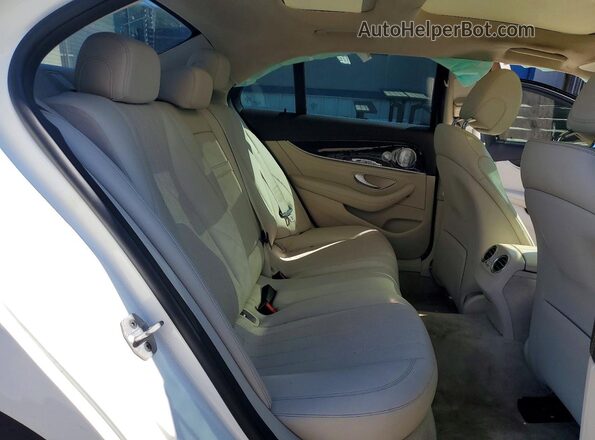 WDDZF8EB1LA703223 2020 MERCEDES-BENZ E Белый Вид задних сидений