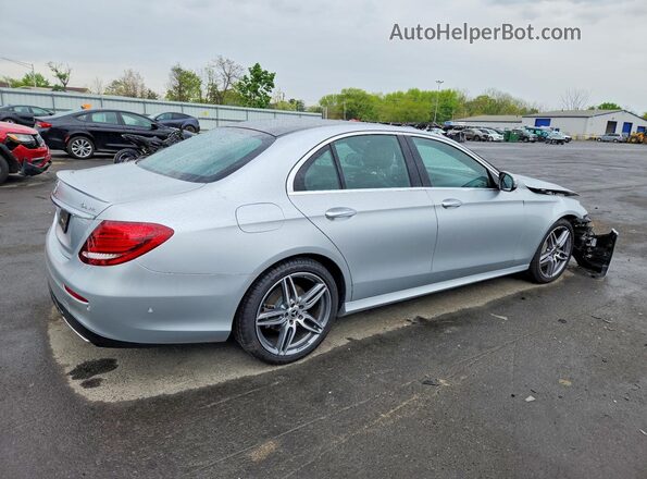WDDZF8EB3LA717754 2020 MERCEDES-BENZ E Серебряный Задняя правая четверть