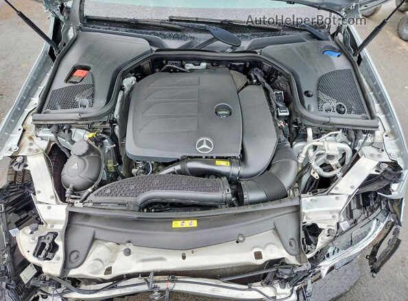WDDZF8EB3LA717754 2020 MERCEDES-BENZ E Серебряный Вид задней части салона