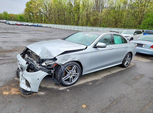 WDDZF8EB3LA717754 2020 MERCEDES-BENZ E Серебряный Передняя левая четверть