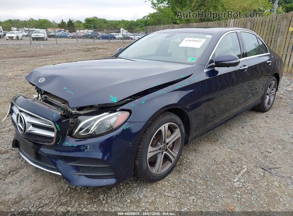 WDDZF8EB4LA701398 2020 MERCEDES-BENZ E-CLASS Dark Blue Передняя левая четверть