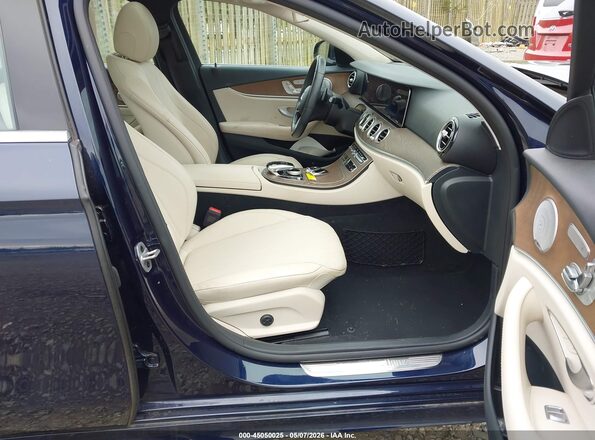 WDDZF8EB4LA701398 2020 MERCEDES-BENZ E-CLASS Dark Blue Вид салона спереди