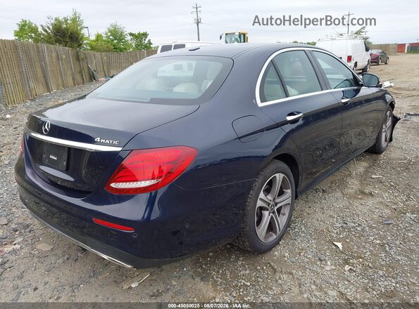 WDDZF8EB4LA701398 2020 MERCEDES-BENZ E-CLASS Dark Blue Задняя правая четверть