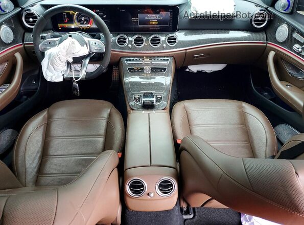 WDDZF8KB8KA679196 2019 MERCEDES-BENZ E Gray Widok deski rozdzielczej