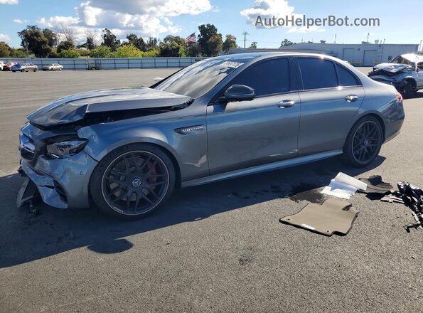 WDDZF8KB8KA679196 2019 MERCEDES-BENZ E Gray Przód lewy