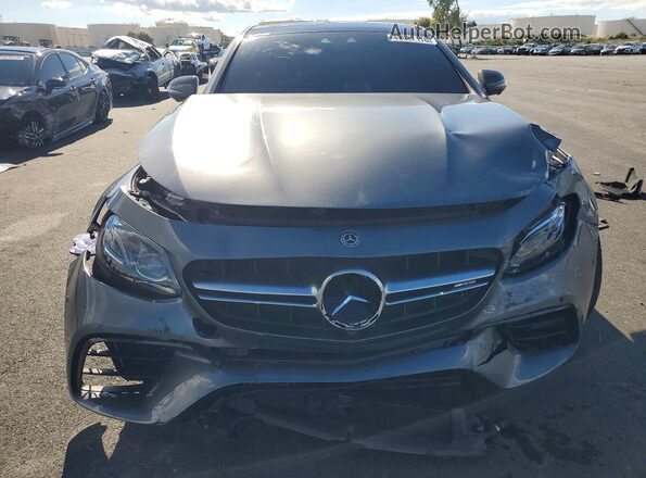 WDDZF8KB8KA679196 2019 MERCEDES-BENZ E Gray Widok z przodu