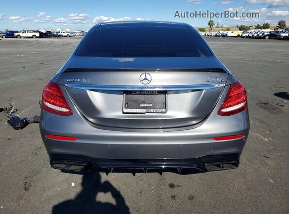 WDDZF8KB8KA679196 2019 MERCEDES-BENZ E Gray Widok z tyłu