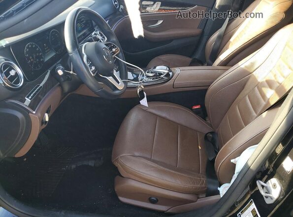 WDDZH6JB0KA588746 2019 MERCEDES-BENZ E Black Widok wnętrza z przodu