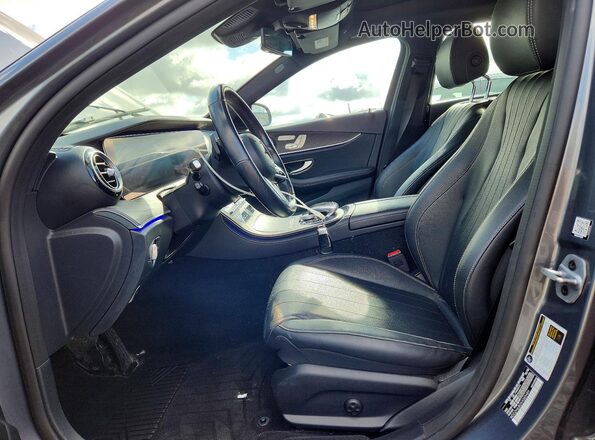 WDDZH6JB2KA585489 2019 MERCEDES-BENZ E Серый Вид салона спереди