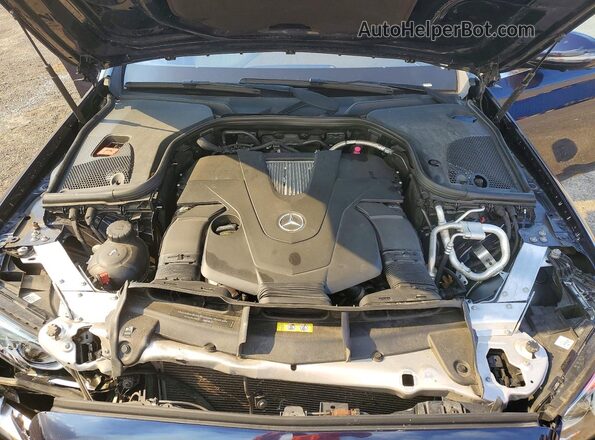 WDDZH6JB6KA507913 2019 MERCEDES-BENZ E Синий Вид задней части салона