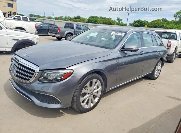 WDDZH6JB9KA623462 2019 MERCEDES-BENZ E Серый Передняя левая четверть
