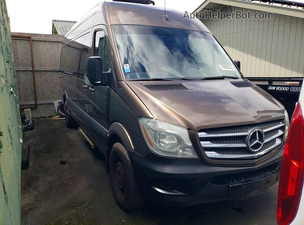 WDZPE8CDXHP396938 2017 MERCEDES-BENZ SPRINTER Gray Front right