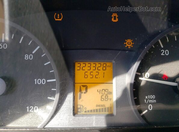 WDZPE8CDXHP396938 2017 MERCEDES-BENZ SPRINTER Gray Instrument cluster view