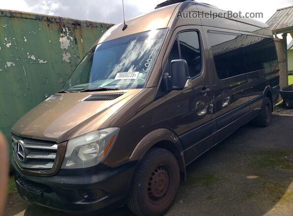 WDZPE8CDXHP396938 2017 MERCEDES-BENZ SPRINTER Gray Front left