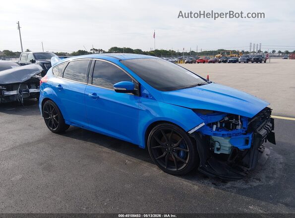WF0DP3TH2G4116185 2016 FORD FOCUS RS Blue Front right
