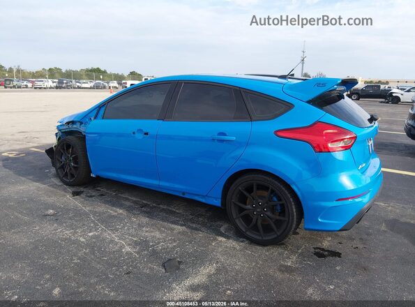 WF0DP3TH2G4116185 2016 FORD FOCUS RS Blue Rear left