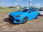 2017 Ford Focus Rs   Синий vin: WF0DP3TH4H4120241