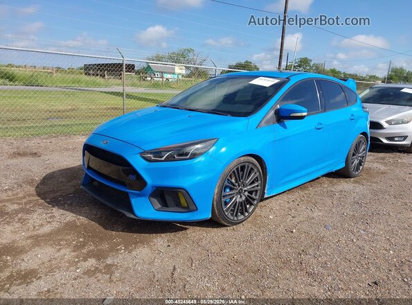 WF0DP3TH4H4120241 2017 FORD FOCUS RS Синий Передняя левая четверть