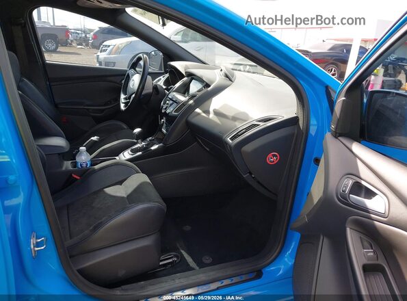 WF0DP3TH4H4120241 2017 FORD FOCUS RS Синий Вид салона спереди