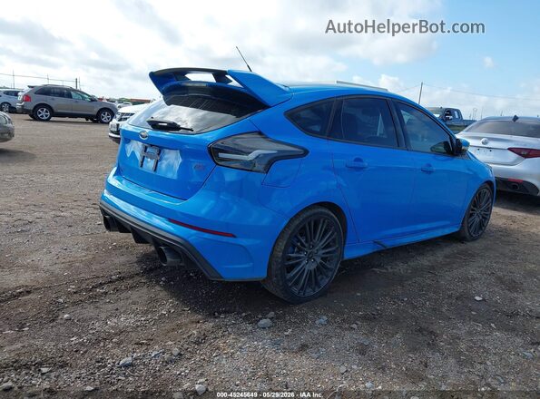 WF0DP3TH4H4120241 2017 FORD FOCUS RS Синий Задняя правая четверть