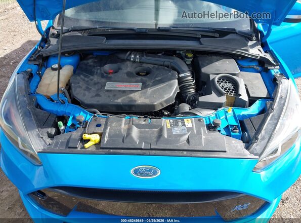WF0DP3TH4H4120241 2017 FORD FOCUS RS Синий Вид сзади