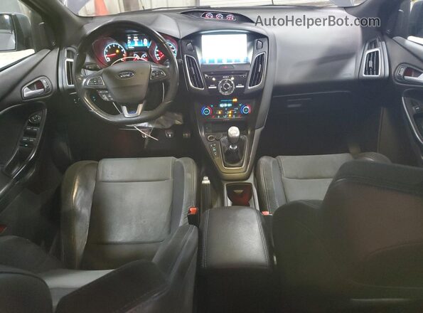 WF0DP3TH4H4122748 2017 FORD FOCUS Gray Առջևի վահանակի տեսք