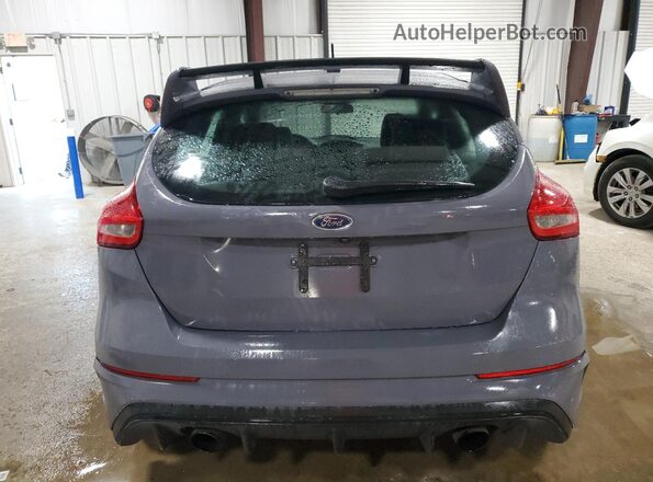 WF0DP3TH4H4122748 2017 FORD FOCUS Gray Հետևի տեսք