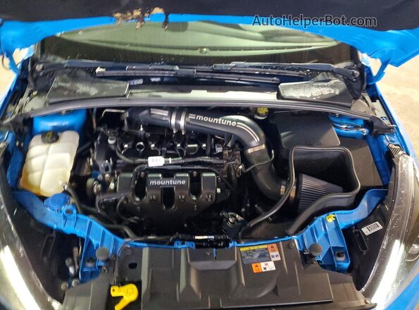 WF0DP3TH7G4117901 2016 FORD FOCUS Blue Widok komory silnika