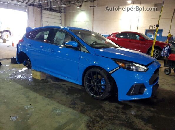 WF0DP3TH7G4117901 2016 FORD FOCUS Blue Przód prawy