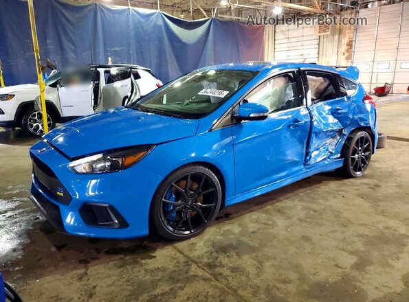 WF0DP3TH7G4117901 2016 FORD FOCUS Blue Przód lewy