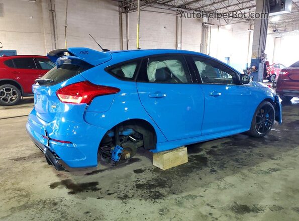 WF0DP3TH7G4117901 2016 FORD FOCUS Blue Tył prawy