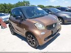 2016 Smart Fortwo Passion Brown vin: WMEFJ5DA4GK062329