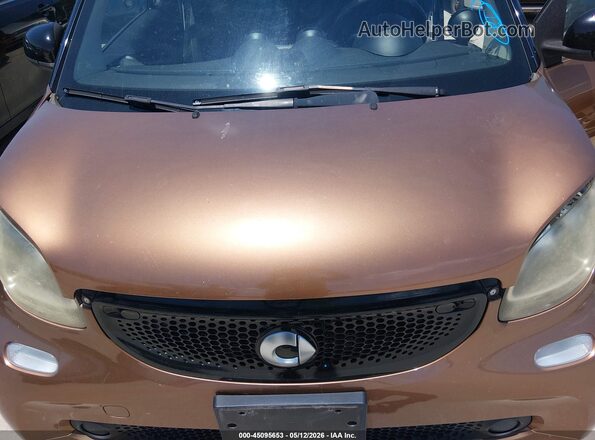 WMEFJ5DA4GK062329 2016 SMART FORTWO Brown Rear view