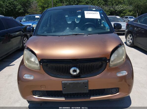 WMEFJ5DA4GK062329 2016 SMART FORTWO Brown Front view
