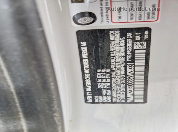 WMW23GD06S2W28331 2025 MINI COOPER White Вид підкапотного простору