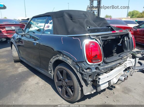 WMW43DL01P3P32316 2023 MINI CONVERTIBLE Черный Задняя левая четверть