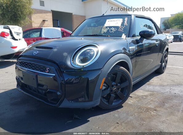 WMW43DL01P3P32316 2023 MINI CONVERTIBLE Черный Передняя левая четверть