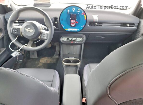 WMW43GD08T2X69086 2026 MINI COOPER Черный Вид панели приборов