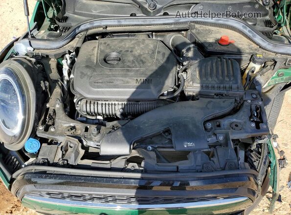 WMW53DH09N2P70764 2022 MINI COOPER Зеленый Вид задней части салона