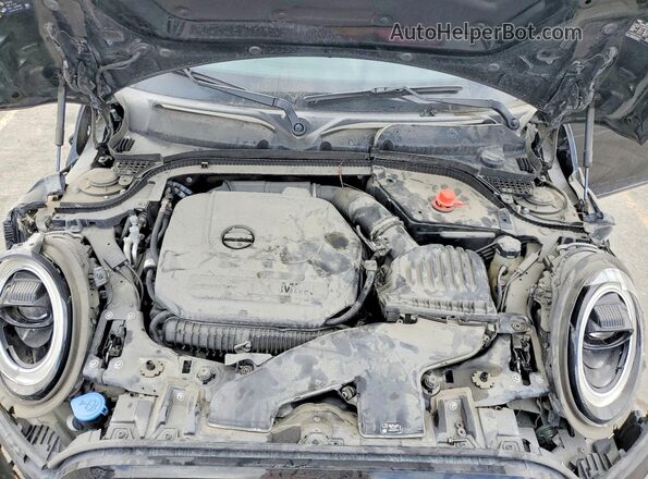 WMW53DK00P2U17146 2023 MINI COOPER Black ძრავის განყოფილების ხედი