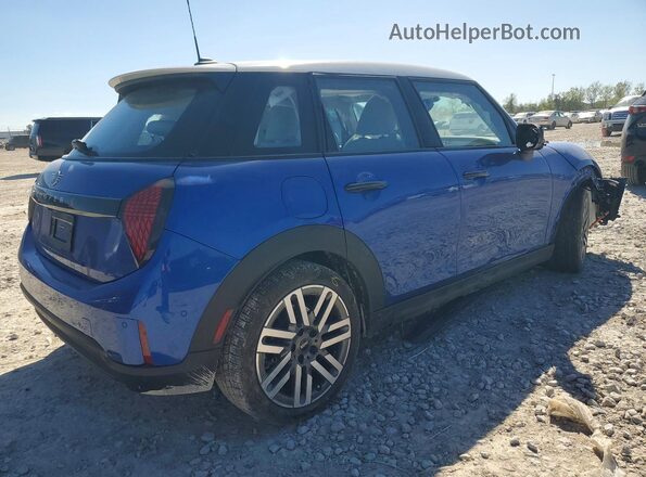 WMW53GD05S2W55226 2025 MINI COOPER Синий Задняя правая четверть