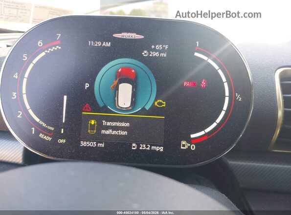 WMWJZ9C06P2T00910 2023 MINI CLUBMAN Blue Vista de los asientos traseros