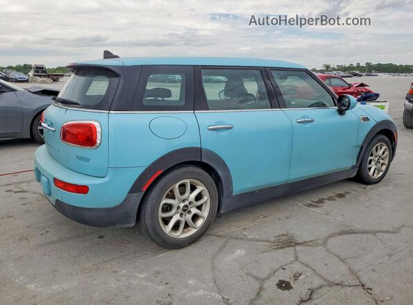 WMWLN5C53H2E31709 2017 MINI COOPER Бирюзовый Задняя правая четверть