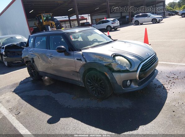 WMWLU1C34H2F28685 2017 MINI CLUBMAN Бежевый Передняя правая четверть