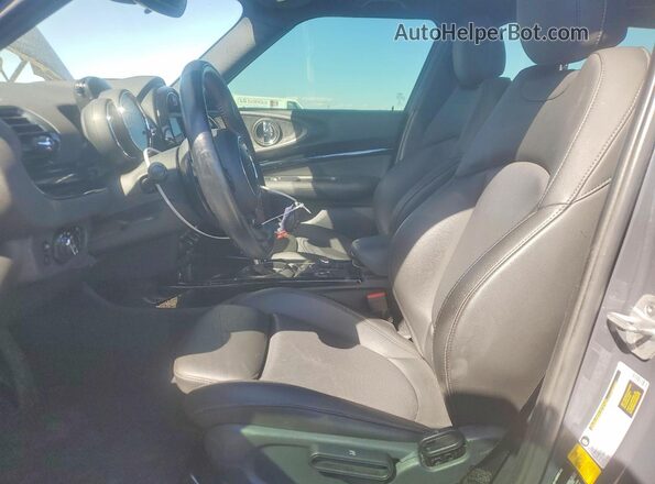 WMWLU5C50K2G05469 2019 MINI COOPER Gray Widok wnętrza z przodu