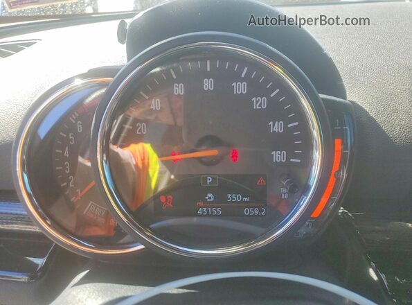 WMWLU5C50K2G05469 2019 MINI COOPER Gray Widok zestawu wskaźników