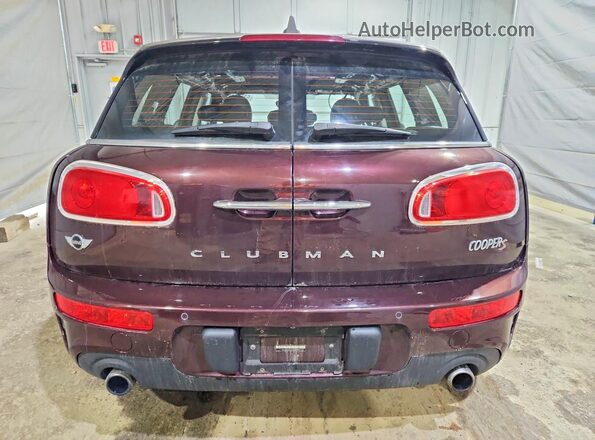 WMWLU5C56H2E80339 2017 MINI COOPER Фиолетовый Вид сзади