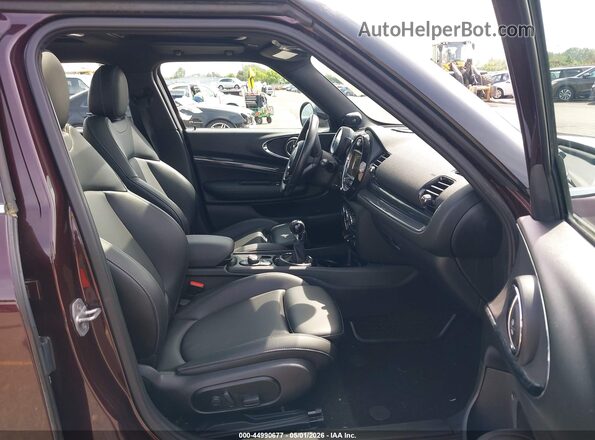 WMWLU5C59H2C45532 2017 MINI CLUBMAN Фиолетовый Вид салона спереди