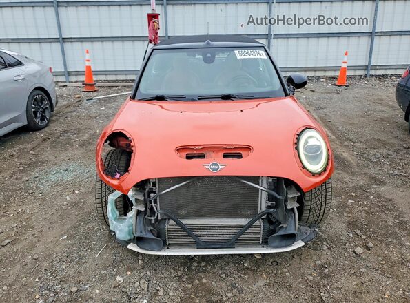 WMWWG9C52K3F66485 2019 MINI COOPER Оранжевый Вид спереди