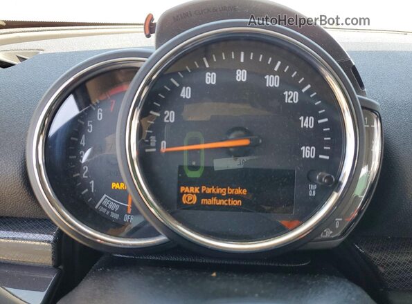 WMWXJ1C08L2L33985 2020 MINI COOPER Бежевый Вид щитка приборов